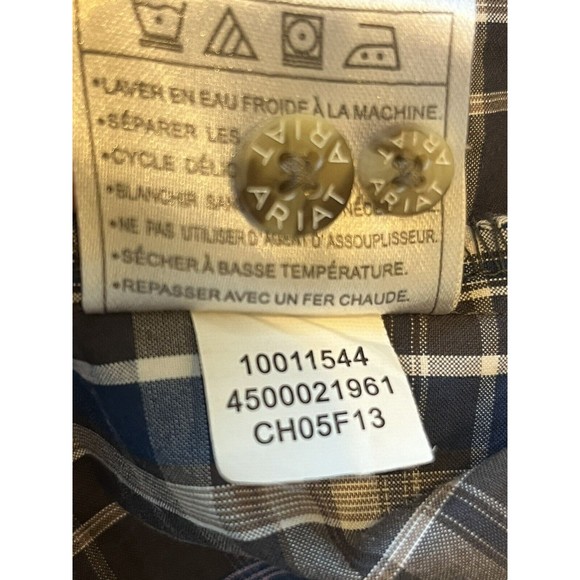 Ariat Pro Series Classic Button Down Shirt Mens Small Plaid Long Sleeve … - Picture 7 of 8